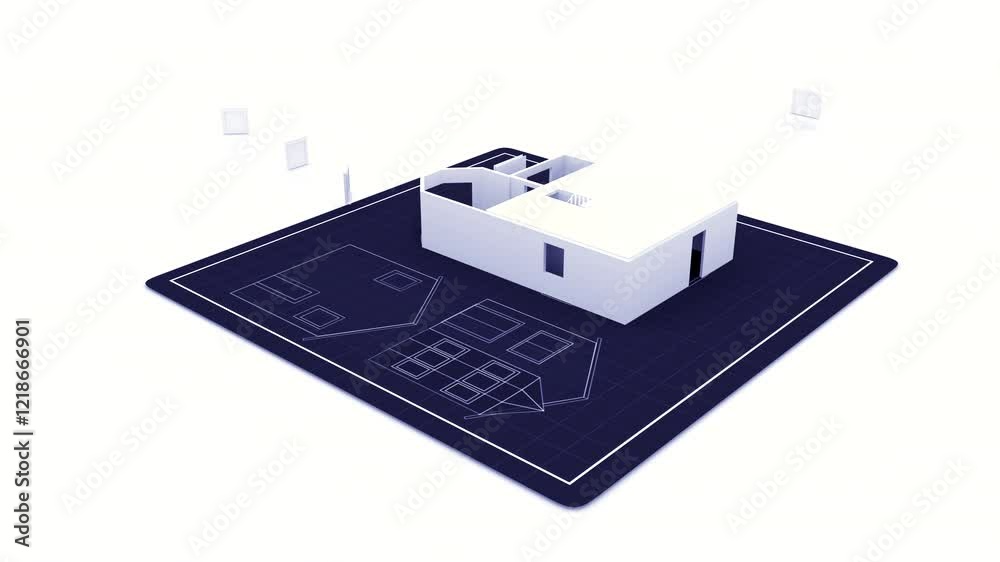 Blueprints of Contemporary House Design and Architecture Planning in Modern Homes Blueprints of Contemporary House Design and Architecture Planning in Modern Homes