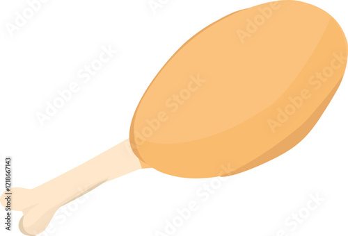 Illustration of a Chicken Drumstick