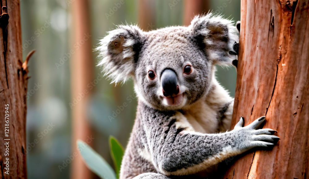 Naklejka premium Embracing the Tranquility of Nature