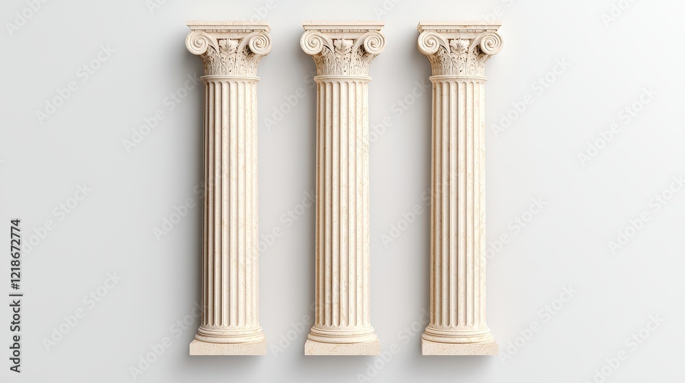 Elegant Marble Columns A Classic Architectural Design Elegant Marble Columns A Classic Architectural Design