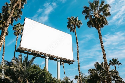 Billboard Advertising Opportunity Los Angeles Outdoor Marketing Urban Landscape Clear View Promotion photo