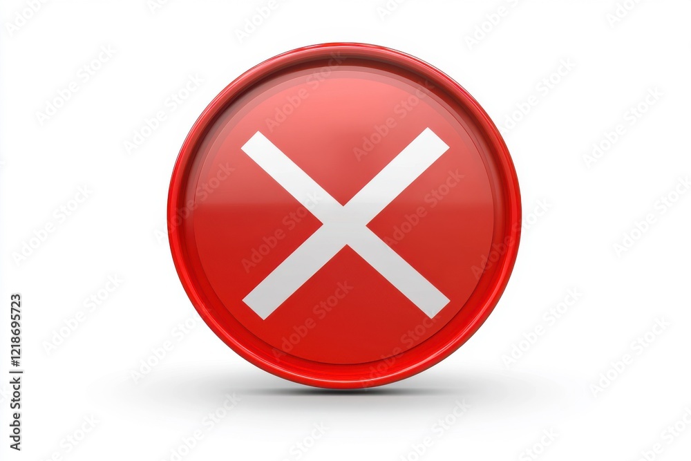 Red stop sign with prohibition symbol on clear background for safety, warning, and traffic-related projects in need of clear visual representations Red stop sign with prohibition symbol on clear background for safety, warning, and traffic-related projects in need of clear visual representations