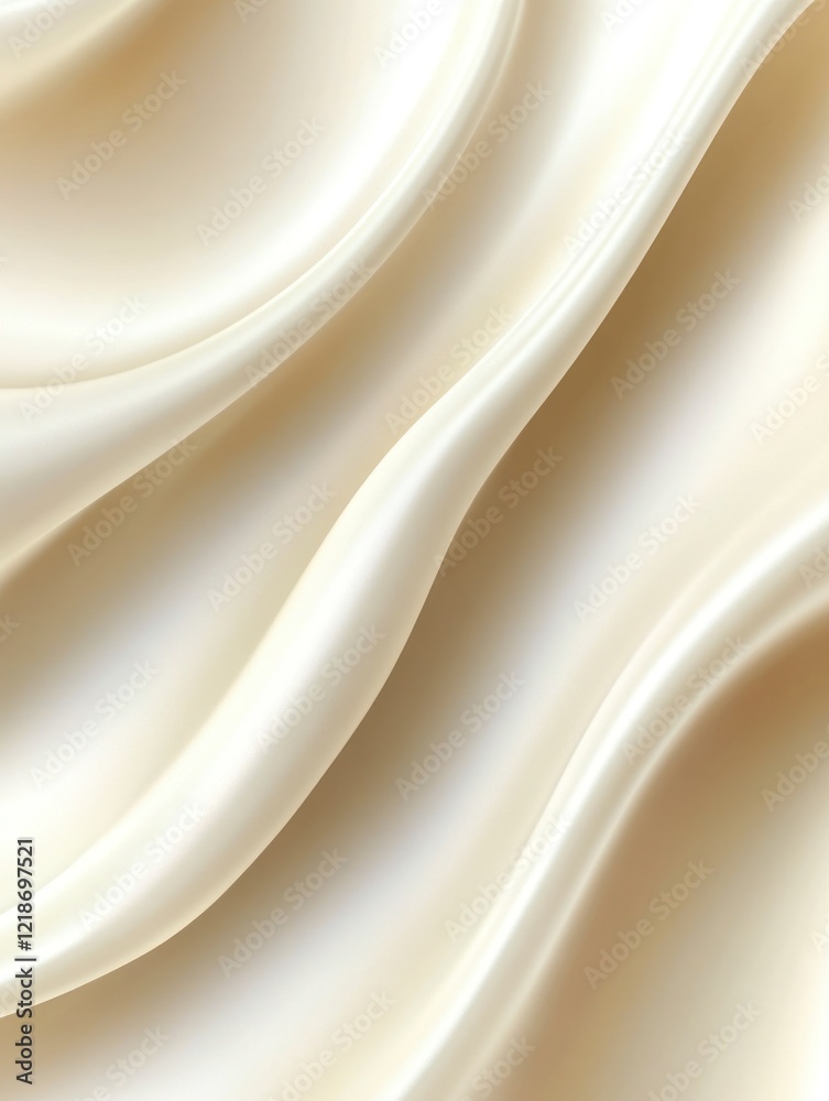 Obraz premium Creamy Silk Fabric Texture Background Image