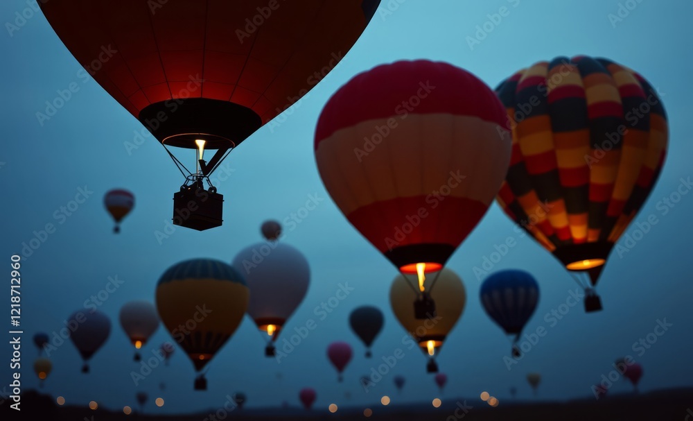 Fototapeta premium Luftballons balloon background balloon background party holiday celebration decoration