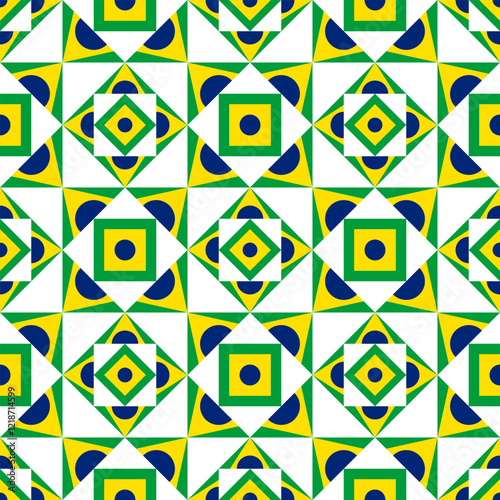 brazilian pattern. latino background for decoration. vector illustration