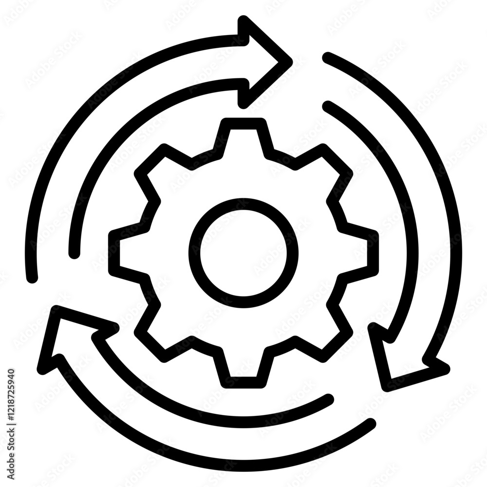 process single icon process single icon