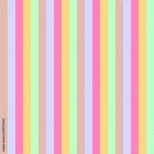 Multicolored stripes in bed colors, repeating pattern lines, seamless pattern, vector