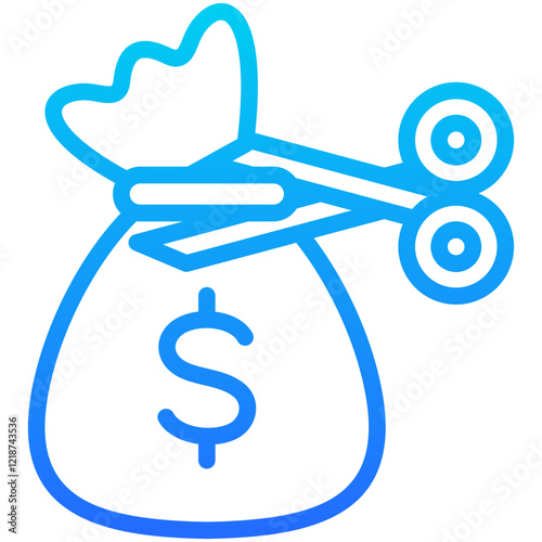 Cost Reduction Icon