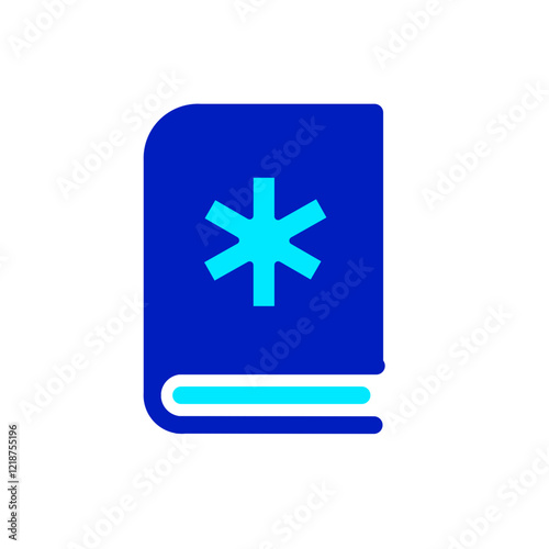 indication healthy book duo tone icon