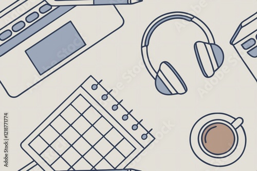 Modern Workspace Elements for Creative Minds