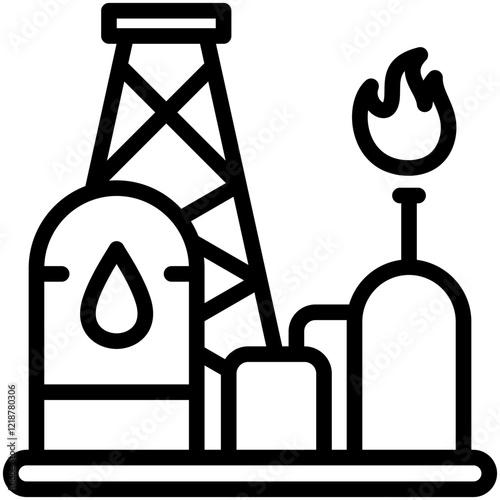 Oil And Gas Icon