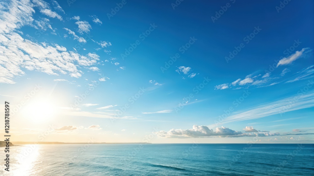 Fototapeta premium sunset over the sea