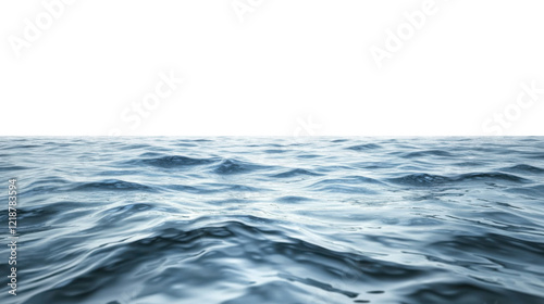 Fototapeta Naklejka Na Ścianę i Meble -  Ocean sea waves on transparent background