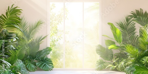 Sunlight Through Green: Sun...