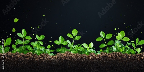 Seedlings Sprouting: Vibran...