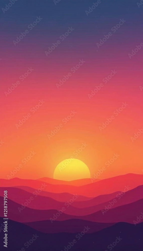 gradient sky at sunset with subtle grain texture, gradient background, sunset colors gradient sky at sunset with subtle grain texture, gradient background, sunset colors