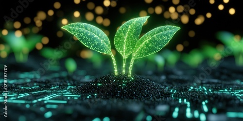 Digital Sprout: Two vibrant...