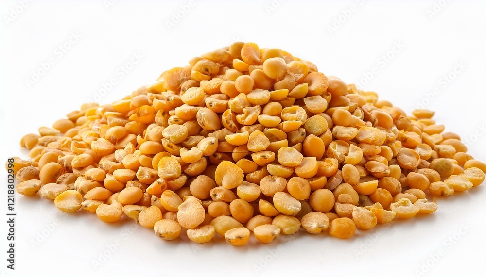 chana dal isolated on white background chana dal isolated on white background