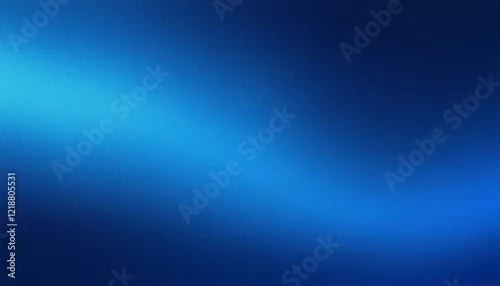 Obraz blue gradient background grainy glowing blue light on dark backdrop noise texture effect