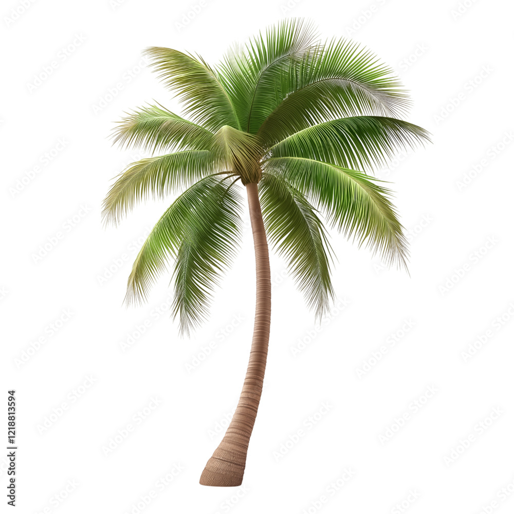 Fototapeta premium Palm trees and coconut tree