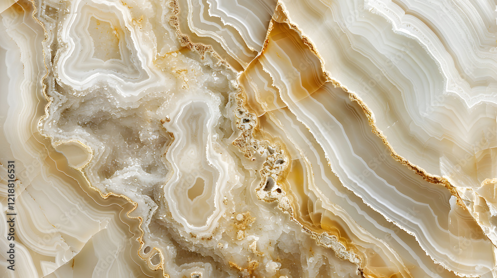 Beige polished onyx marble texture, generative ai Beige polished onyx marble texture, generative ai