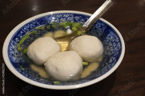 御紘福福州魚丸店の福州魚丸湯