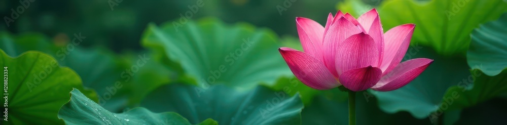 Dew-kissed lotus leaf, water droplets clinging, texture, leaf Dew-kissed lotus leaf, water droplets clinging, texture, leaf
