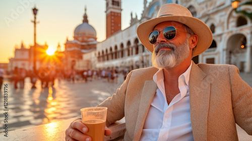 Coffee in Venice.