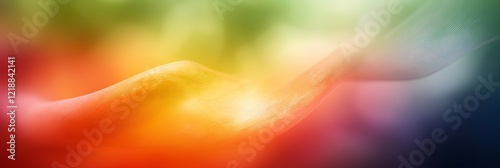 Gradient lines shapes digital movement background abstract modulation banner lights liquid waves soft out of focus glow filter