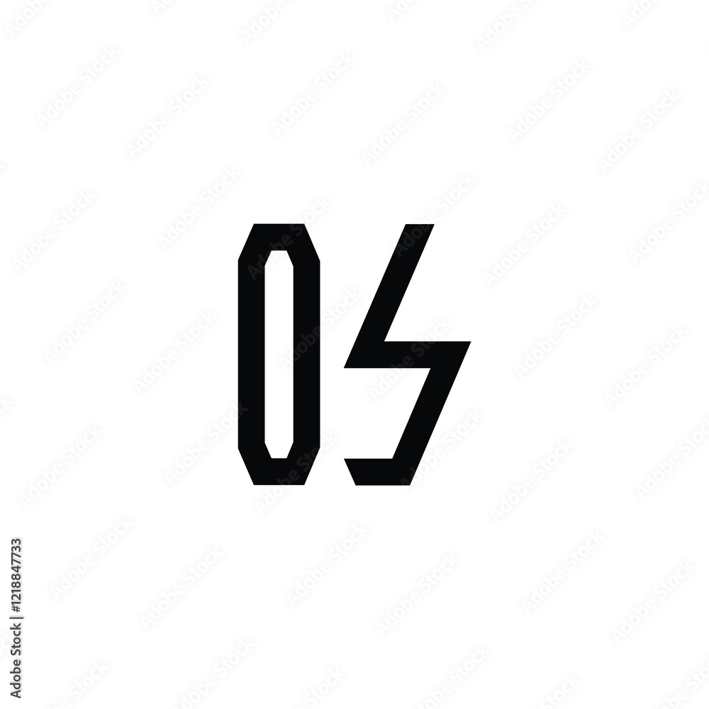 OS monogram logo design letter text name symbol monochrome logotype alphabet character simple logo OS monogram logo design letter text name symbol monochrome logotype alphabet character simple logo