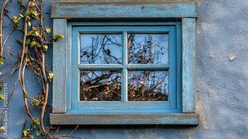 Old house window
