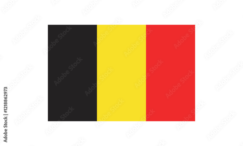 Fototapeta premium Belgium Flag