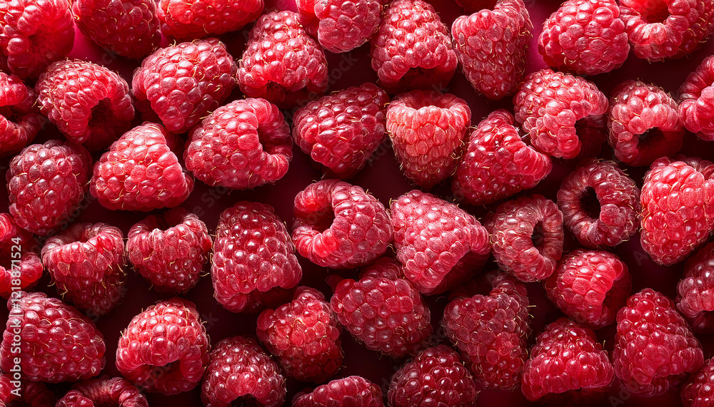 many raspberries background many raspberries background