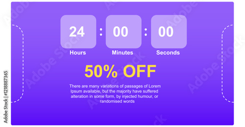 Discount Slide Presentation Layout