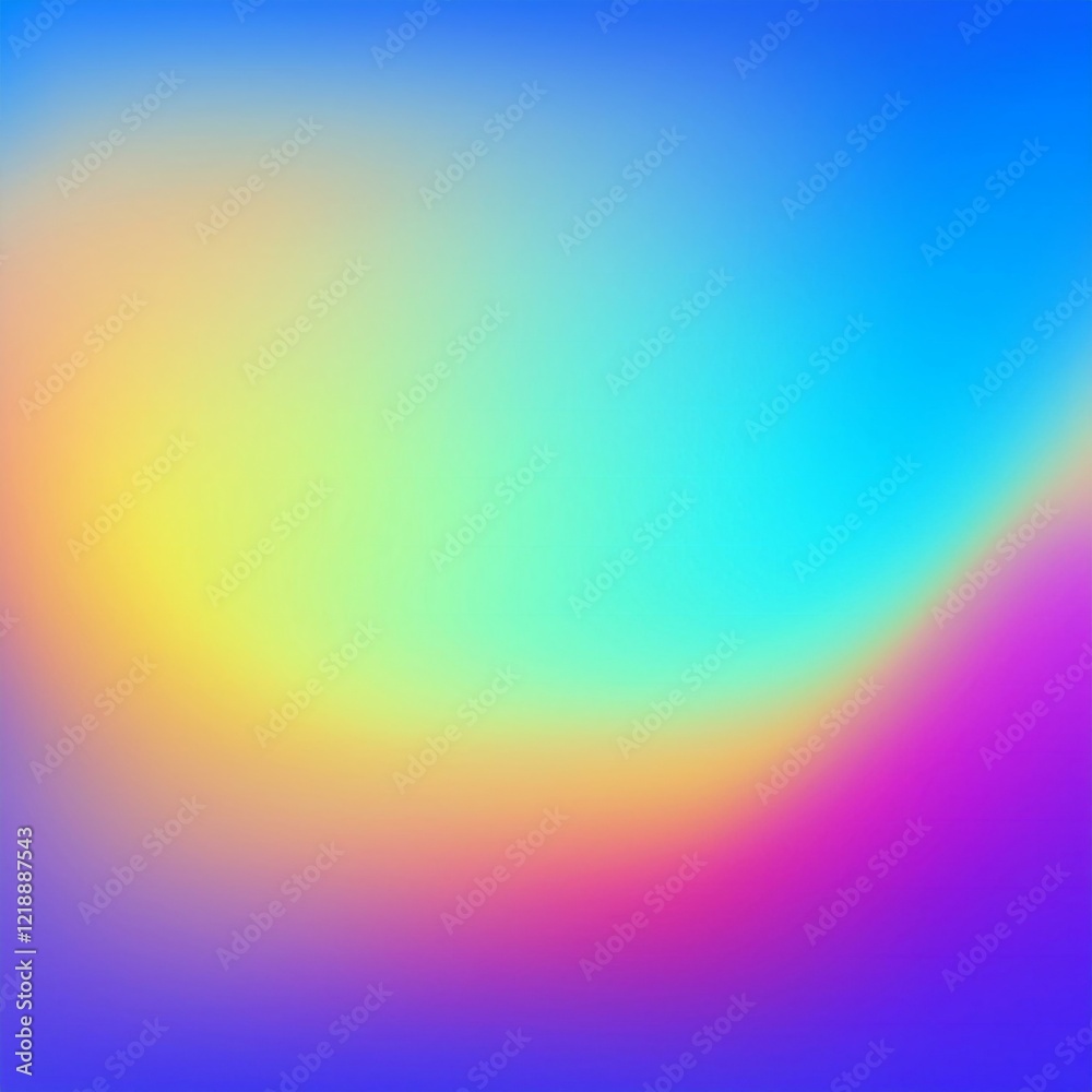 Obraz premium Soft pastel gradient smooth and vibrant color background. for posters, ad banners, brochures, flyers, covers, websites.