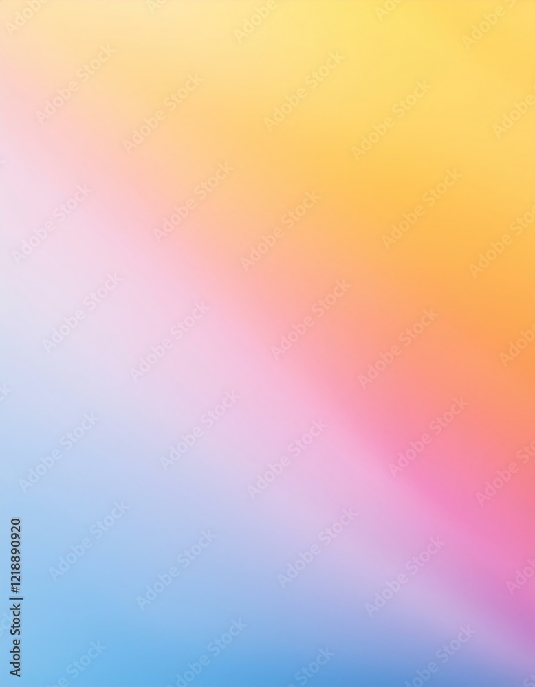 Obraz premium Soft Colorful Gradient Background. for posters, ad banners, brochures, flyers, covers, websites.