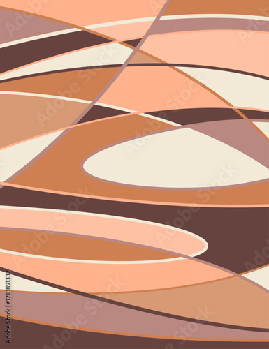 Abstract background with wavy lines. Banner and cover for your design.