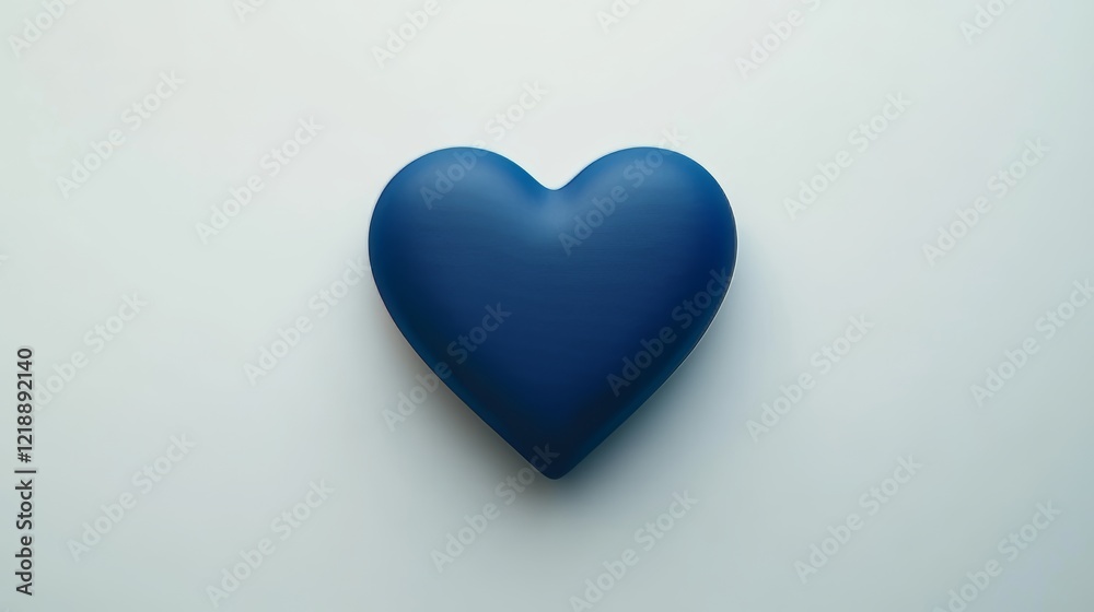 solid color blue heart shape. blue heart shape on white background solid color blue heart shape. blue heart shape on white background