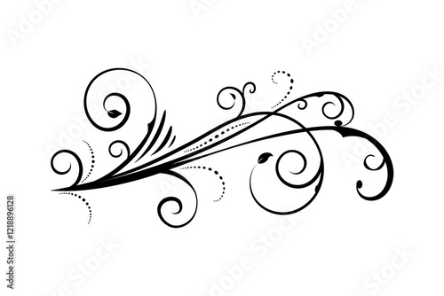 Vintage floral ornaments