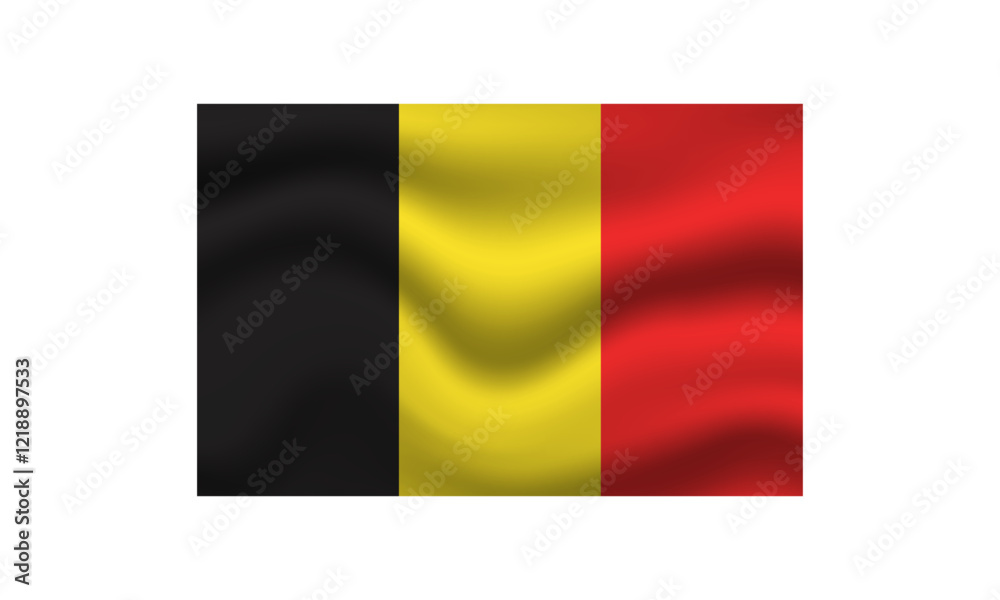Fototapeta premium Belgium Flag