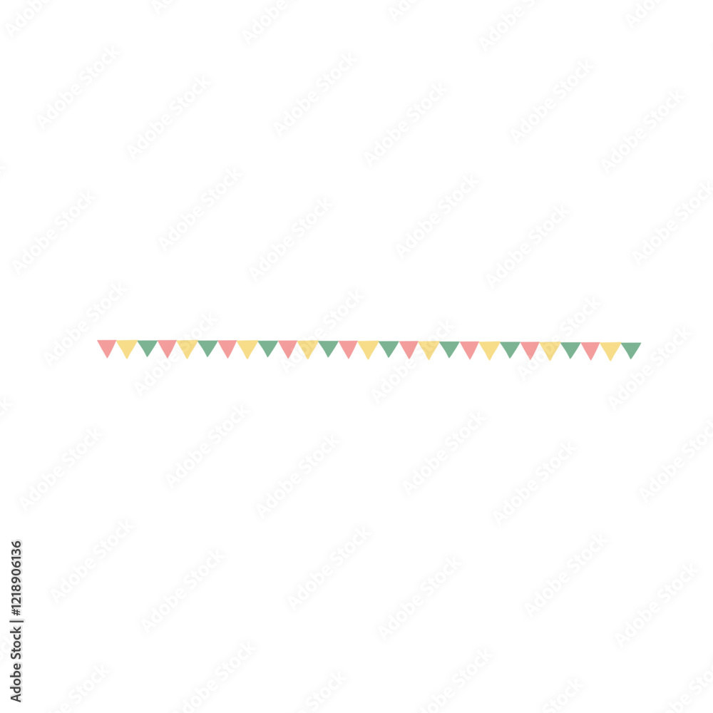 Obraz premium Garland vector icon art