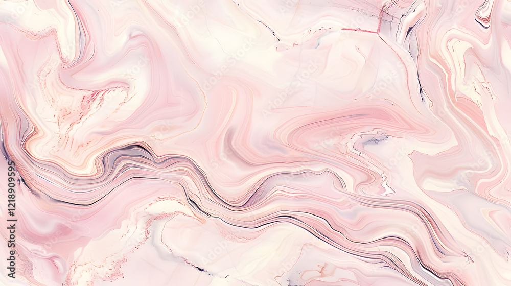 Closeup surface abstract marble pattern, generative ai Closeup surface abstract marble pattern, generative ai