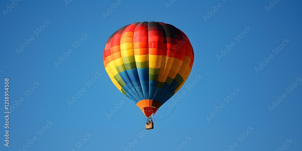 Fototapeta premium hot air balloon in the sky