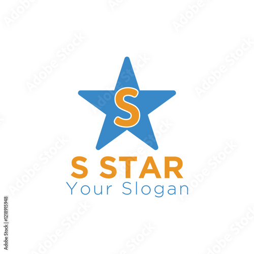 Free Download letter S with star logo concept. creative monogram logo for your corporate. letter S logo design template - GFXLoad
