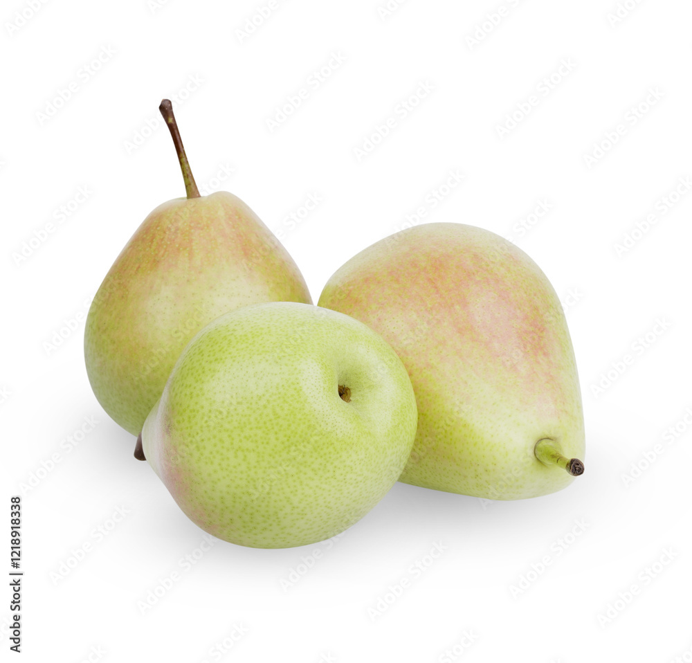 Ripe pears isolated on transparent background. (.PNG) Ripe pears isolated on transparent background. (.PNG)
