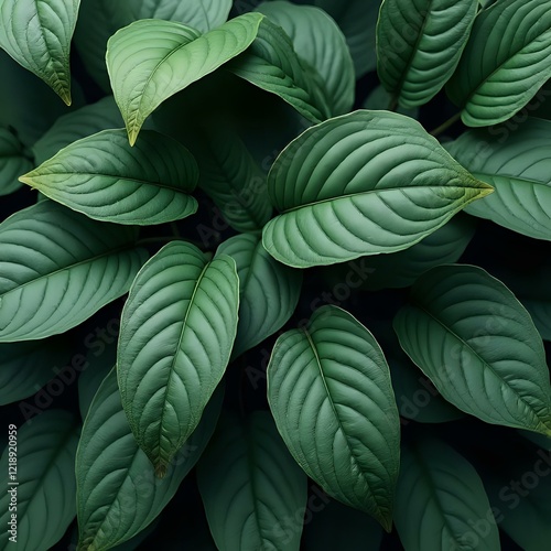 Wallpaper Mural Lush Green Foliage Torontodigital.ca