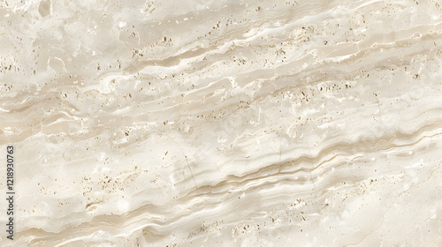 Wallpaper Mural Cream Travertine Tile seamless texture, generative ai Torontodigital.ca