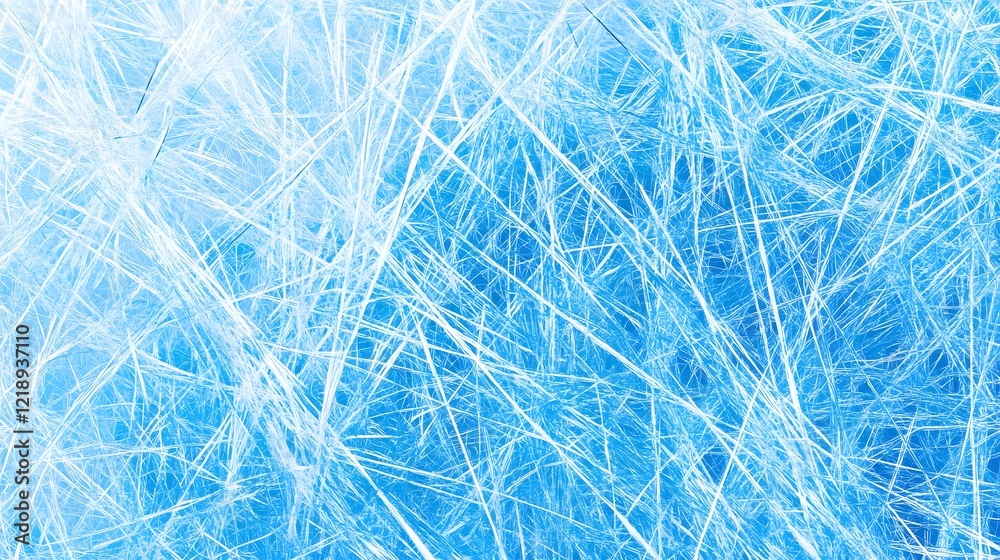Abstract Blue Ice Crystal Texture Background- Winter Frost Pattern Abstract Blue Ice Crystal Texture Background- Winter Frost Pattern
