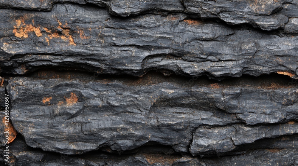Dark Gray and Black Rock Texture Dark Gray and Black Rock Texture
