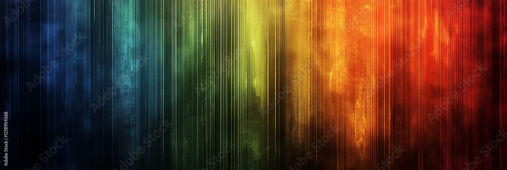 Vivid Gradient of Vertical Lines in Bold Colors Vivid Gradient of Vertical Lines in Bold Colors